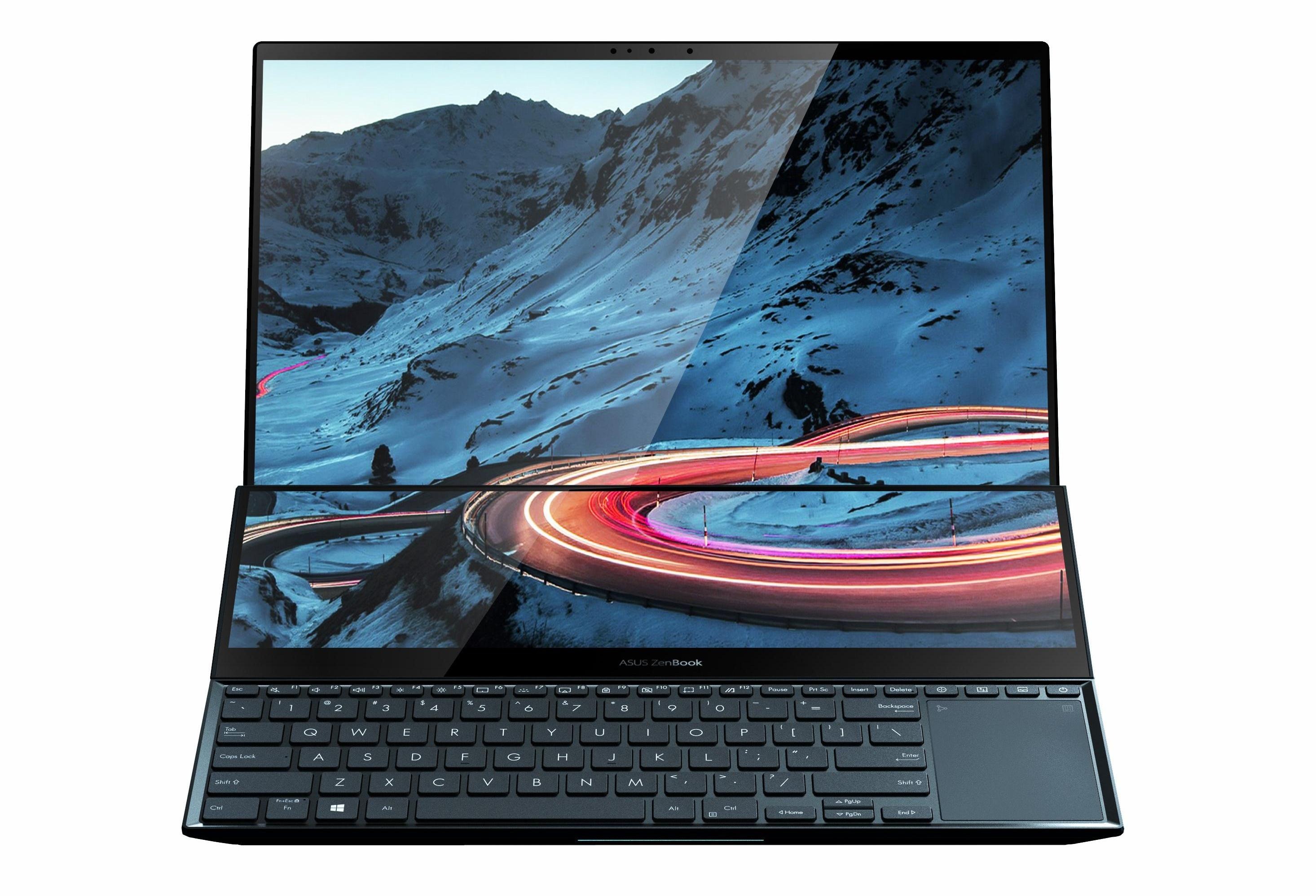 ASUS ZenBook Duo 14 (2025) Laptop – Intel Core Ultra 9 185H, 32GB DDR5 RAM, 1TB PCIe 4.0 SSD, 14-Inch 3K OLED Touch Dual-Screen Productivity Laptop, Windows 11