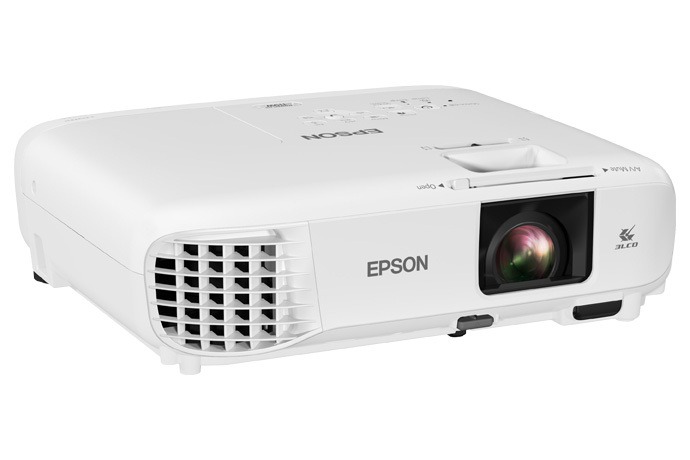 Epson PowerLite 119W WXGA Projector – 4000 Lumens, 3LCD, Dual HDMI, Network Connectivity, Business & Classroom Projector