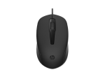 HP 150 Wired Mouse – 1600 DPI Optical Sensor, Plug & Play USB, Ambidextrous Design, Smooth Scrolling, Ergonomic Grip